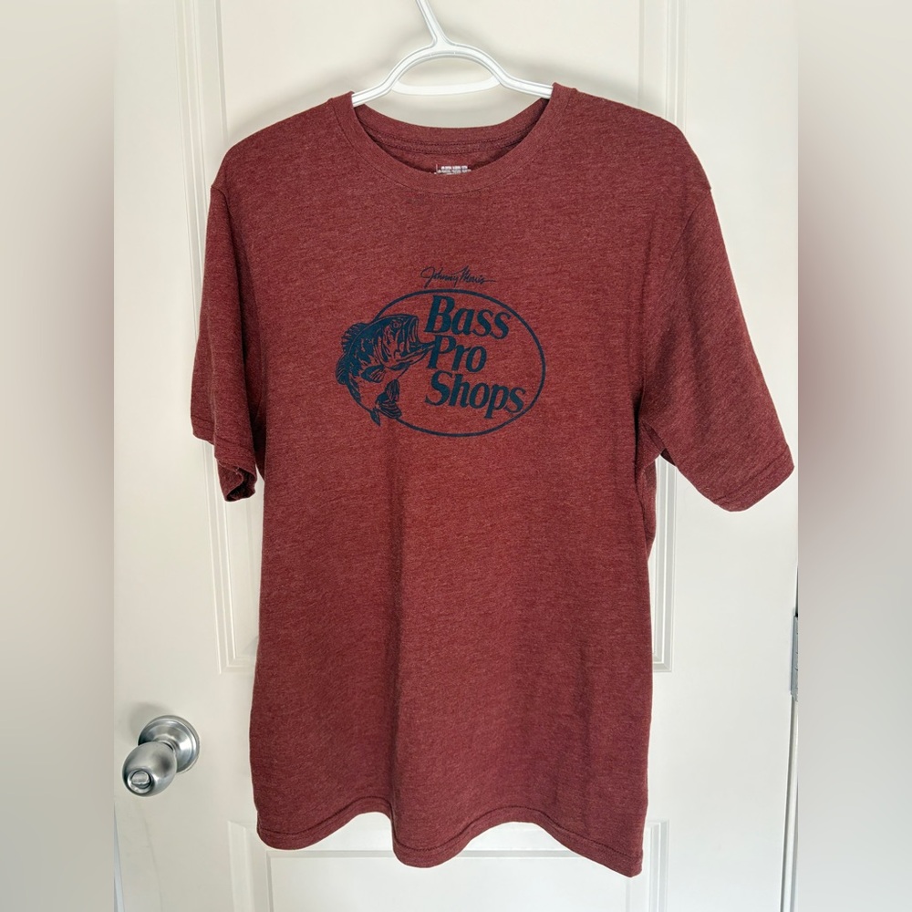 Bass Pro Shops Maroon Tee